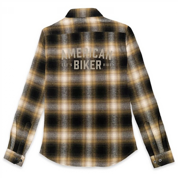 Women's American Biker Premium Flannel Shirt